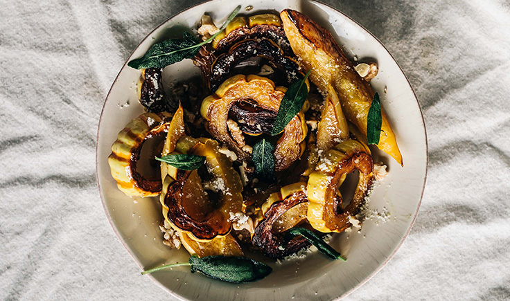 Winter Squash with Vanilla Butter Recipe