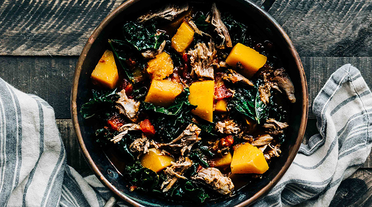 Pork and Butternut Stew 